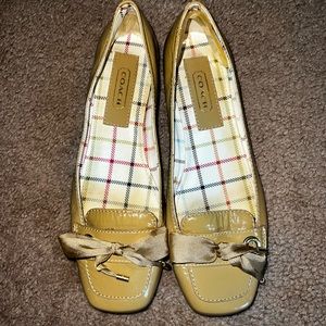 Coach slip on sandles